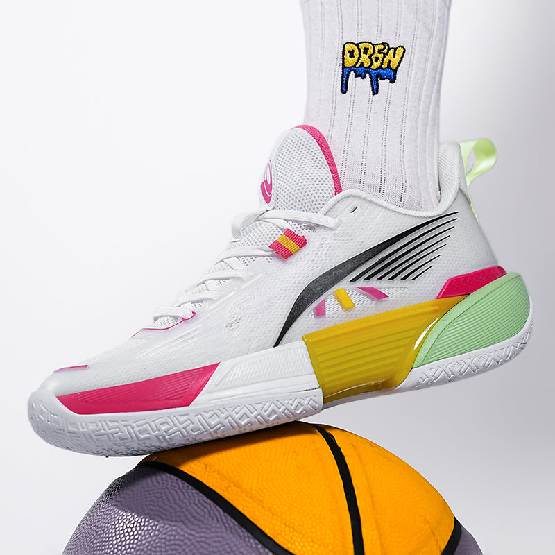 Herren Mesh-Basketballschuhe Dämpfung Verschleißfeste professionelle Sport-Sneaker | 8309