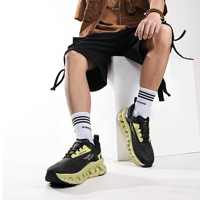Leichte, atmungsaktive Laufschuhe für Herren – Ice Silk Mesh mit EVA-Außensohle | A391