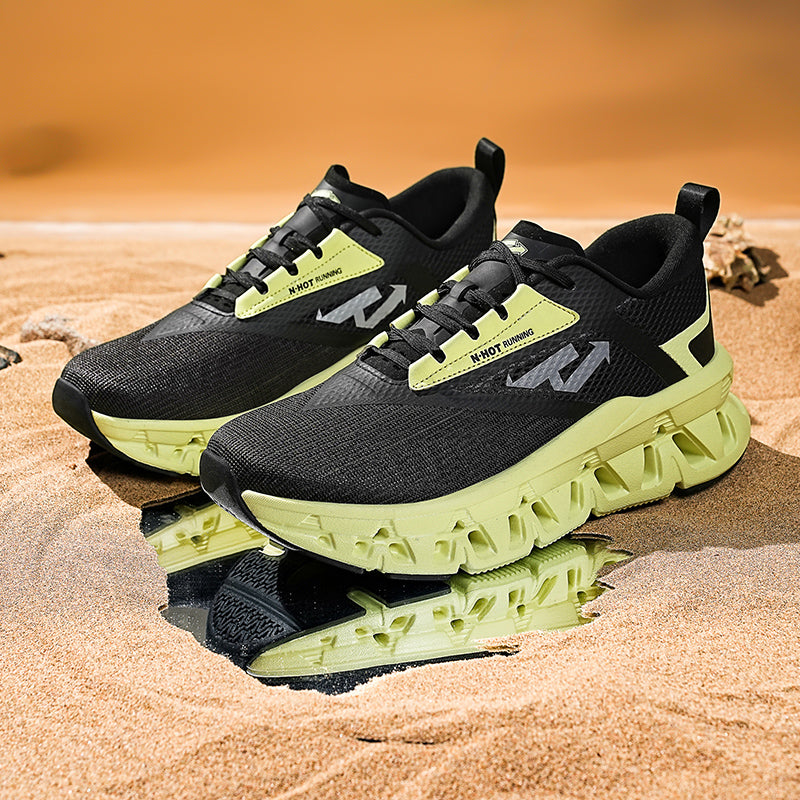 Leichte, atmungsaktive Laufschuhe für Herren – Ice Silk Mesh mit EVA-Außensohle | A391