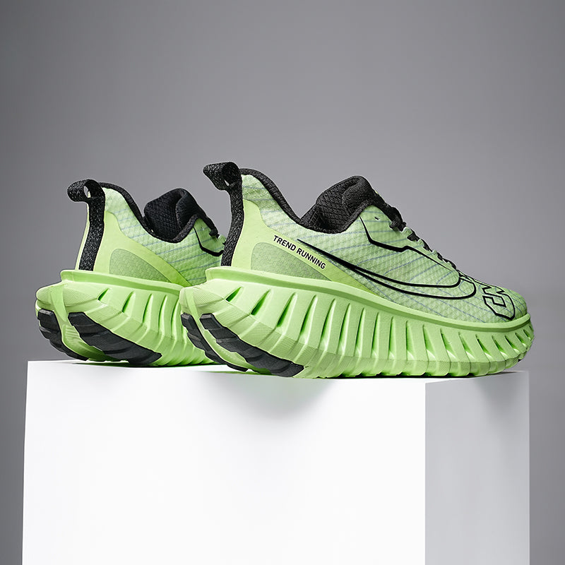 Carbon Plate Laufschuhe für Herren – Leicht & Atmungsaktiv mit TPU-Zwischensohle | A396