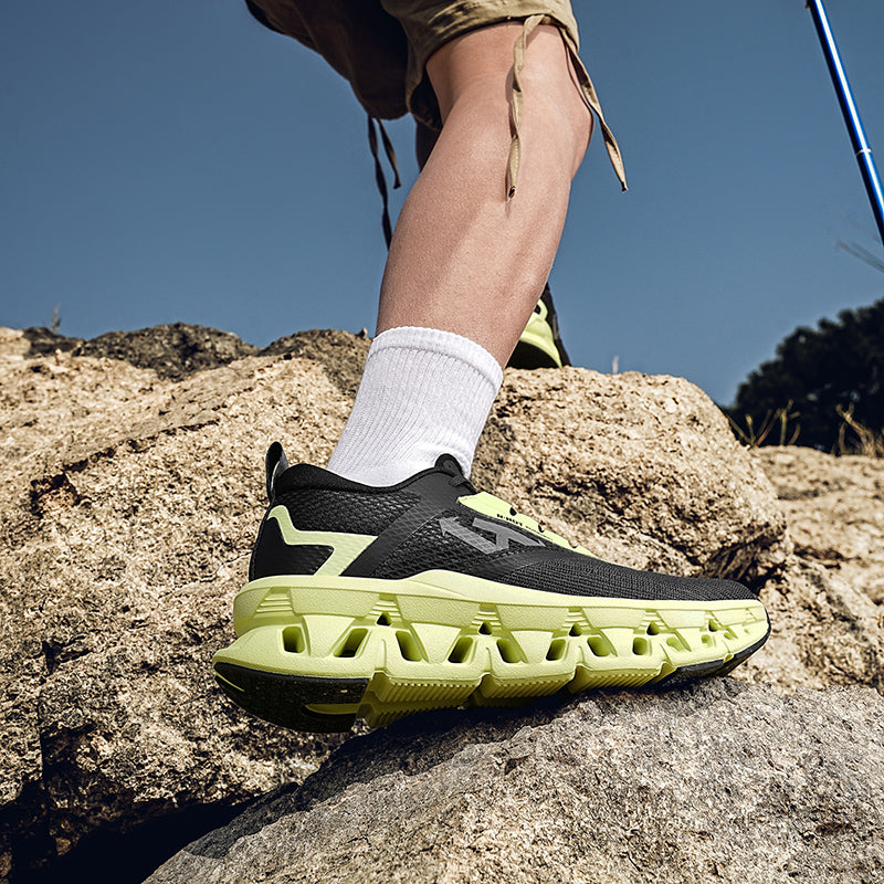 Leichte, atmungsaktive Laufschuhe für Herren – Ice Silk Mesh mit EVA-Außensohle | A391