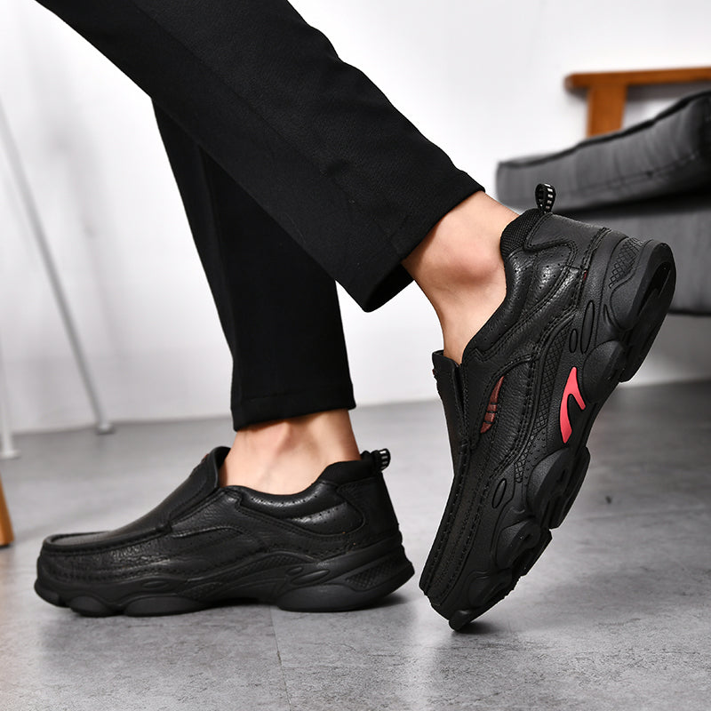 Hochwertige, handgefertigte Herrenschuhe aus echtem Leder, bequem und stilvoll, fürs Büro, Freizeitschuhe | 3722