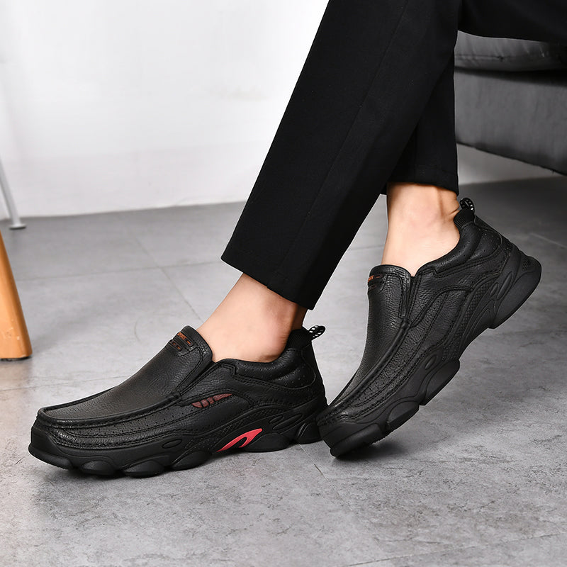 Hochwertige, handgefertigte Herrenschuhe aus echtem Leder, bequem und stilvoll, fürs Büro, Freizeitschuhe | 3722
