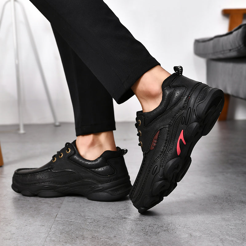 Hochwertige, handgefertigte Herrenschuhe aus echtem Leder, bequem und stilvoll, fürs Büro, Freizeitschuhe | 3722