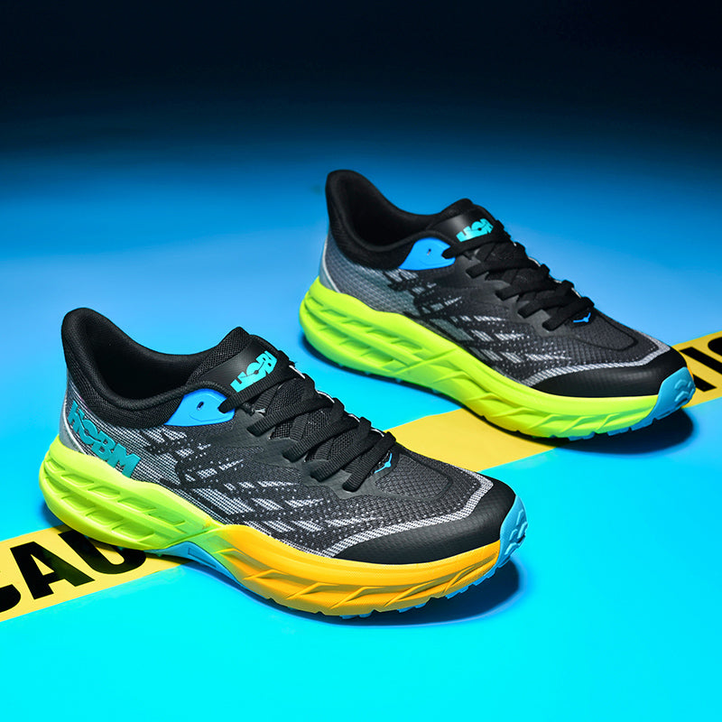Leichte Sportschuhe für Herren, gepolsterte Laufschuhe, atmungsaktiv, fliegend, gewebt, hohles Mesh-Sneaker | A93