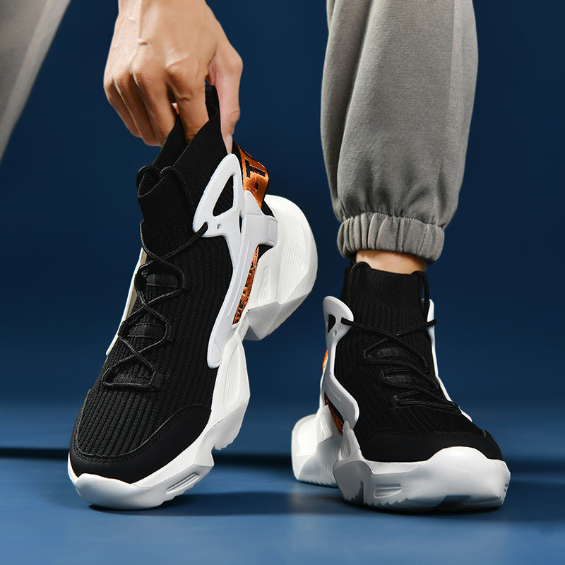 Trendige Strick-Laufschuhe für Herren – Ultraleichte, atmungsaktive und stoßdämpfende Sportschuhe | 803-1