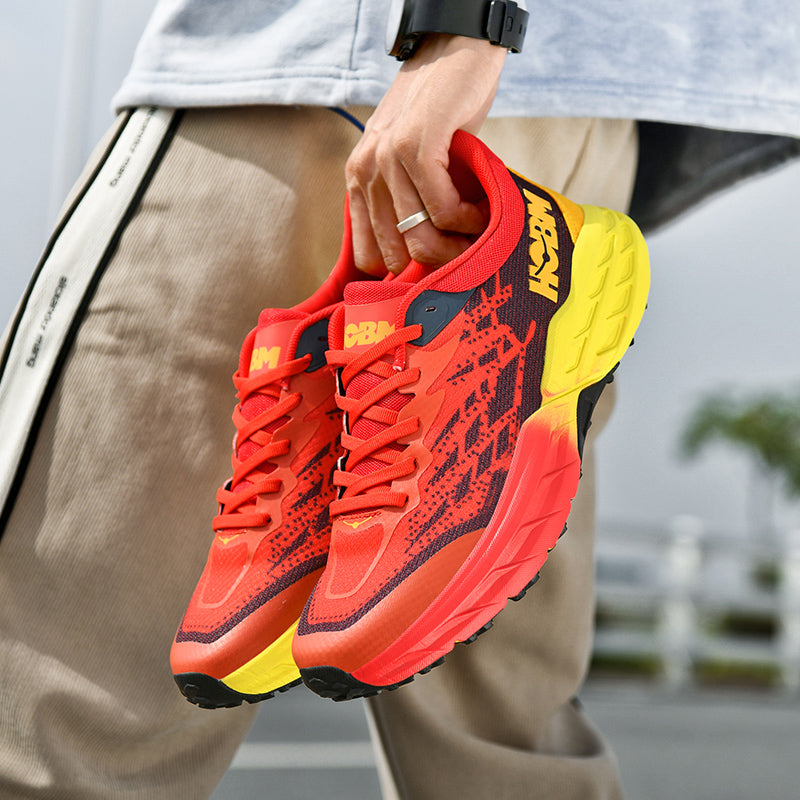 Leichte Sportschuhe für Herren, gepolsterte Laufschuhe, atmungsaktiv, fliegend, gewebt, hohles Mesh-Sneaker | A93
