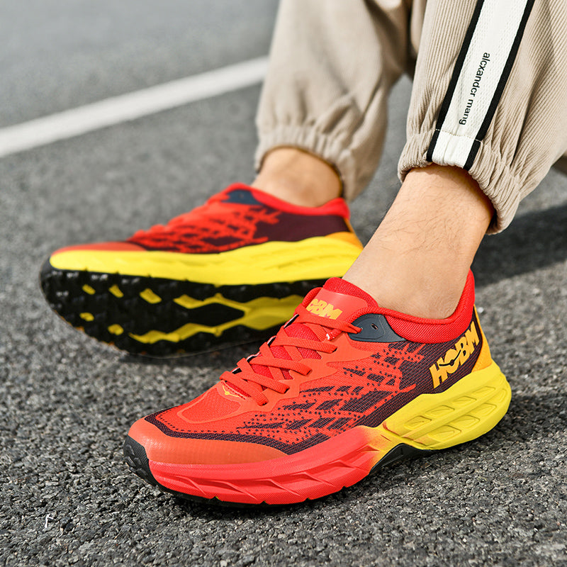 Leichte Sportschuhe für Herren, gepolsterte Laufschuhe, atmungsaktiv, fliegend, gewebt, hohles Mesh-Sneaker | A93