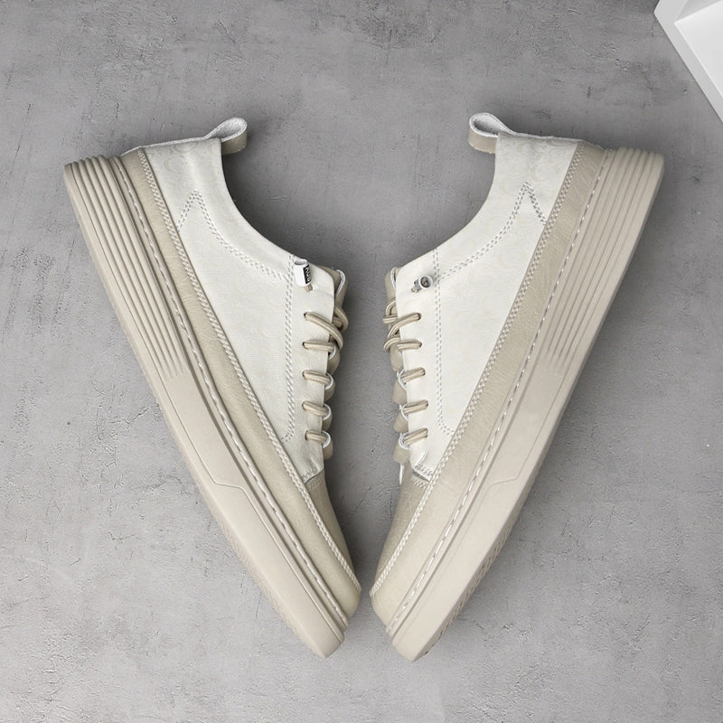 Herren Designer Rindsleder Schuhe Outdoor Vintage Leder Board Sneakers | 6687