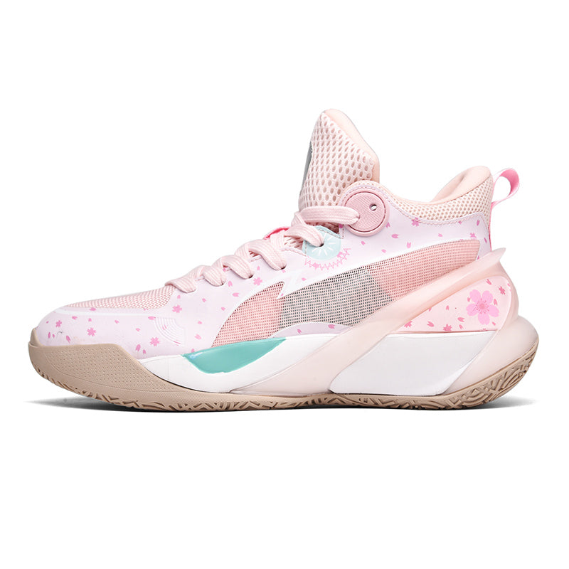 Herren High-Top-Basketballschuhe, leuchtende Sport-Sneaker mit verbessertem Grip für Leistung | 8010