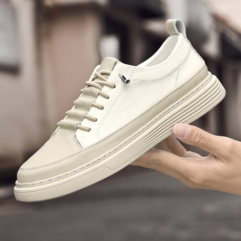 Herren Designer Rindsleder Schuhe Outdoor Vintage Leder Board Sneakers | 6687