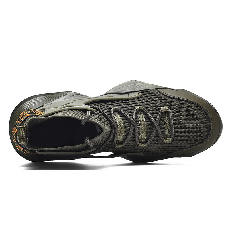 Trendige Strick-Laufschuhe für Herren – Ultraleichte, atmungsaktive und stoßdämpfende Sportschuhe | 803-1
