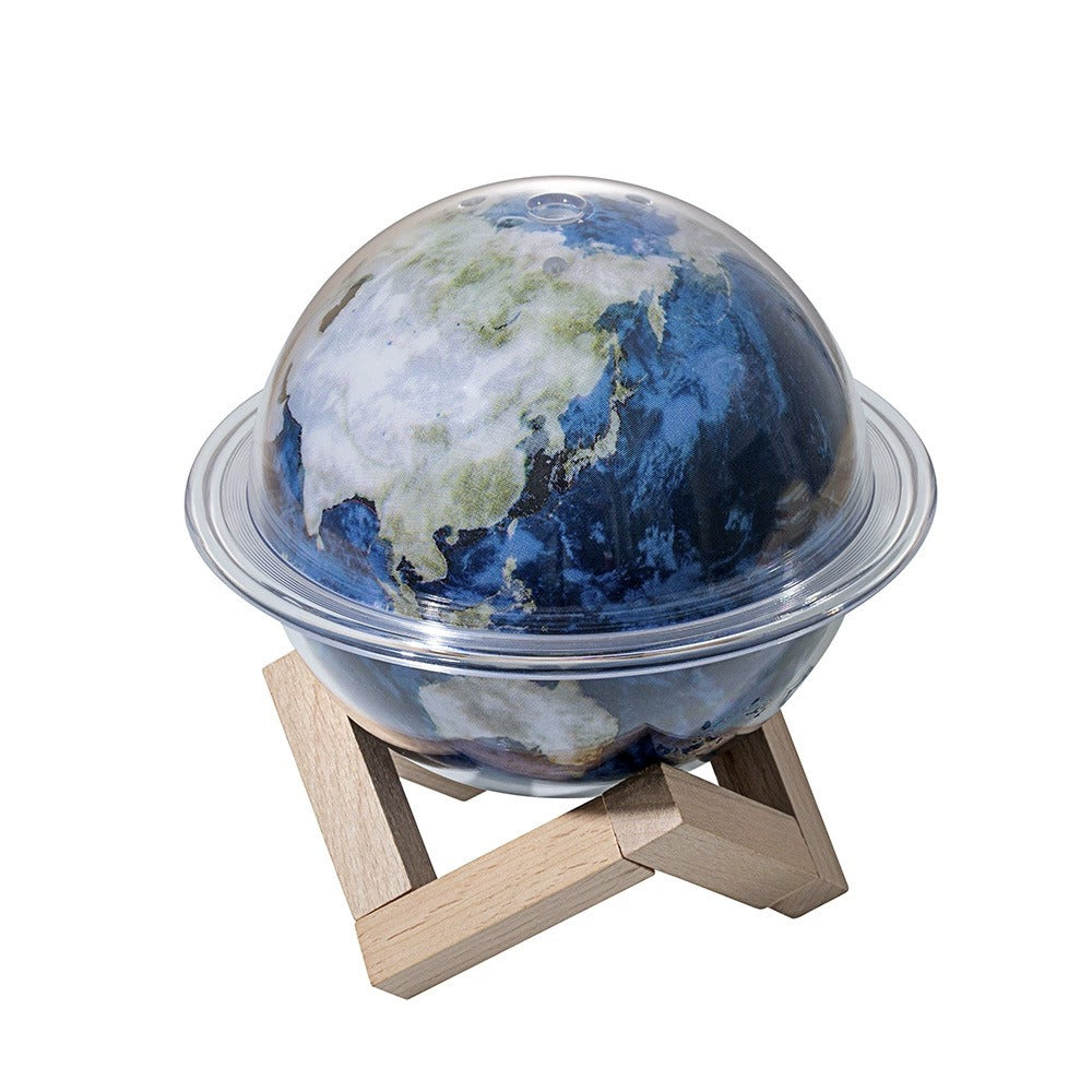 Planet Glow Luftbefeuchter-Set – Diffusoren für ätherische Öle Erde und Jupiter mit LED-Stimmungslicht | SX-E335