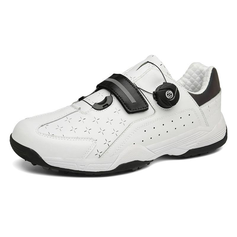 Herren Golfschuhe Bequeme Schnellschnürung Outdoor Sneakers | F9965