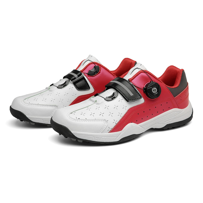 Herren Golfschuhe Bequeme Schnellschnürung Outdoor Sneakers | F9965