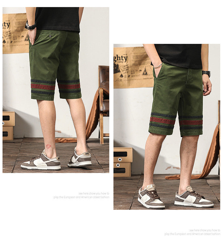 Herren Casual Athletic Short Fashion Fit Junge Hose Slim Cargo Shorts | G3612