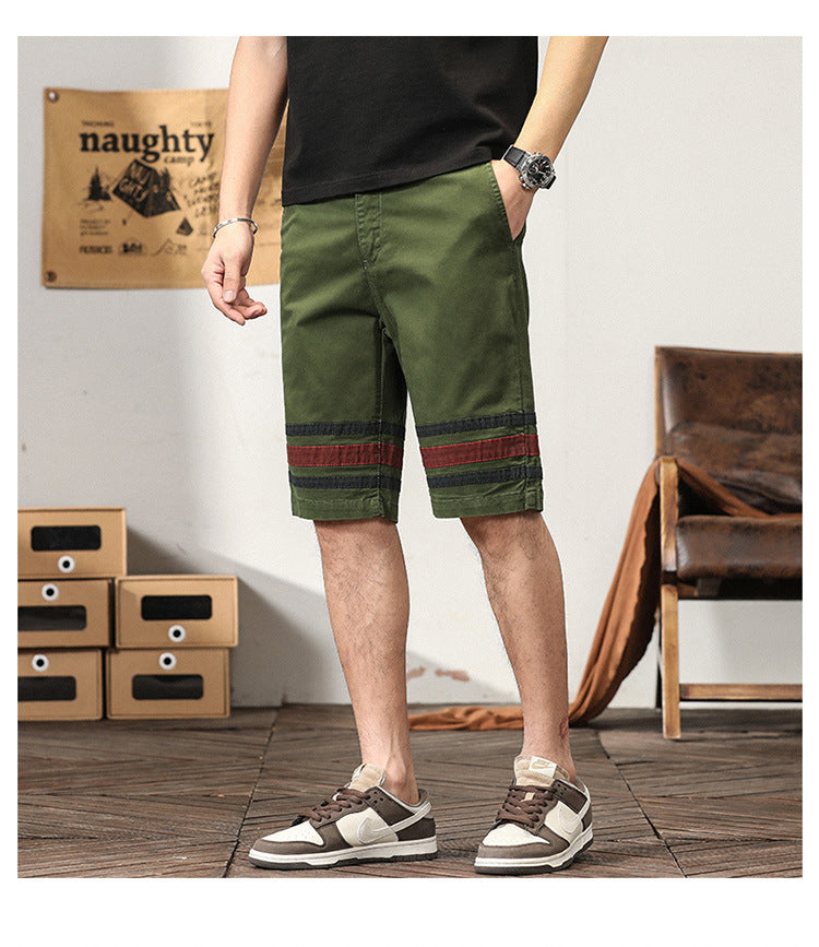 Herren Casual Athletic Short Fashion Fit Junge Hose Slim Cargo Shorts | G3612