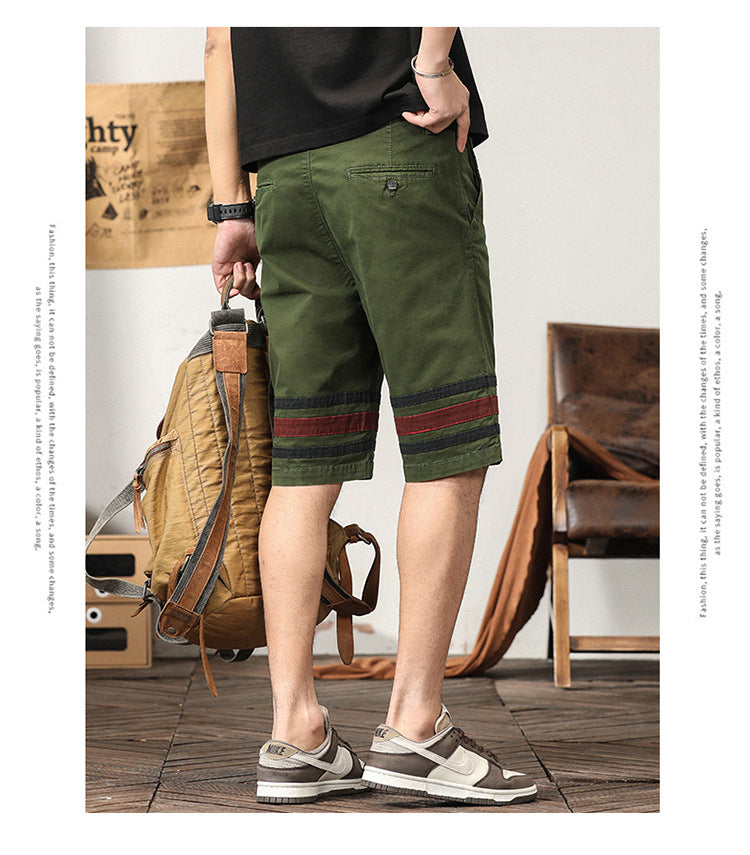 Herren Casual Athletic Short Fashion Fit Junge Hose Slim Cargo Shorts | G3612