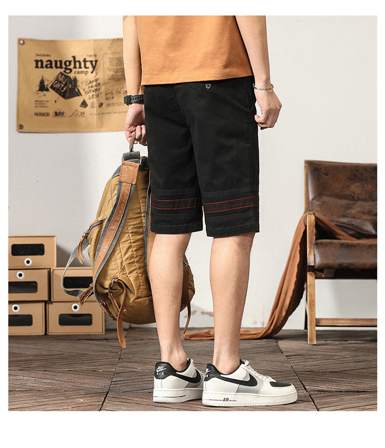 Herren Casual Athletic Short Fashion Fit Junge Hose Slim Cargo Shorts | G3612