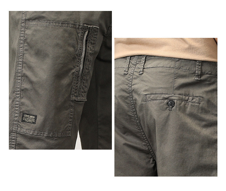 Herren Relaxed Fit Multi Pockets Outdoor Tactical Workwear Cargo Shorts | G3680