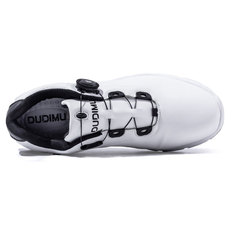 Herren-Golfschuhe aus Leder, wasserdicht, rutschfest, ohne Spikes | 20626