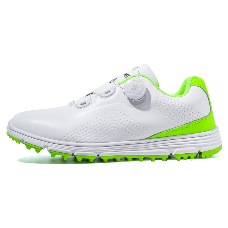 Herren-Golfschuhe aus Leder, wasserdicht, rutschfest, ohne Spikes | 20626