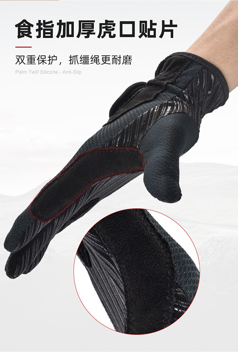 Boodun Reithandschuhe – Rutschfeste Vollfinger-Polo-Reithandschuhe | L221727