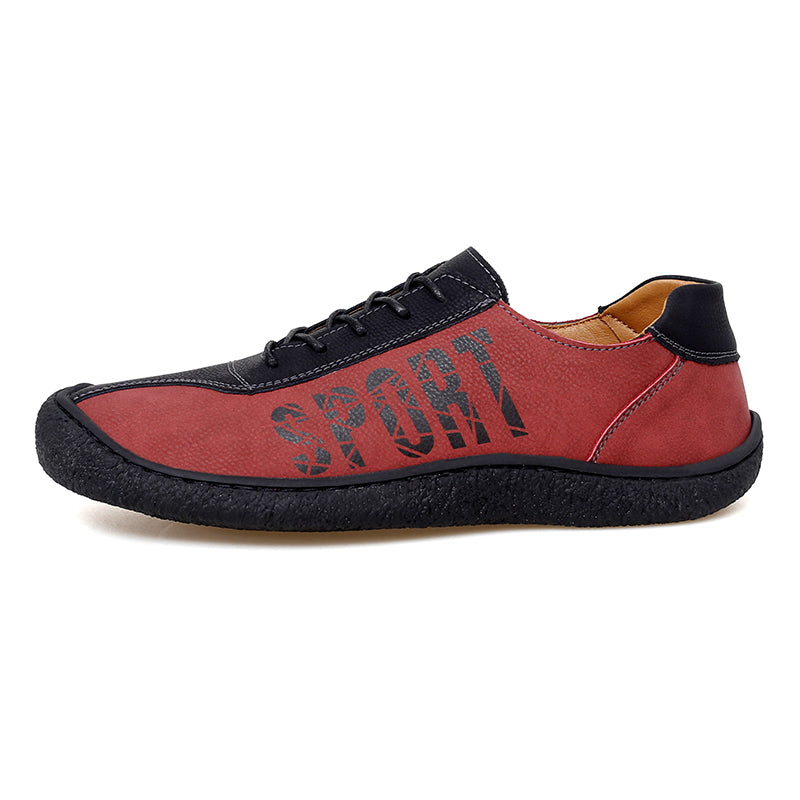 Herren-Slipper aus Ultrafaser-Leder, neue lässige Outdoor-Loafer | 96660