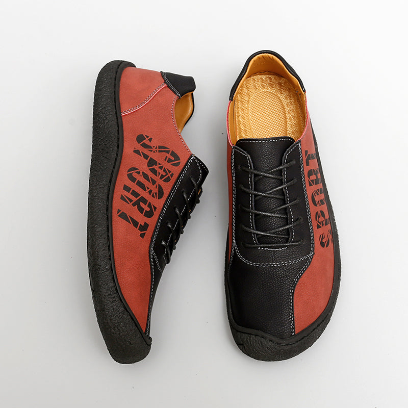 Herren-Slipper aus Ultrafaser-Leder, neue lässige Outdoor-Loafer | 96660