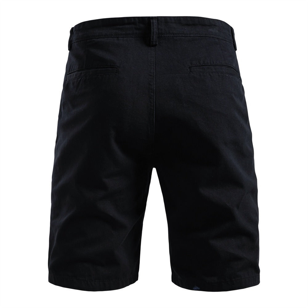 Herren-Cargo-Shorts aus 100 % Baumwolle – 2025 Sommer-Shorts mit geradem Bein, 5 Zoll | MZ0312