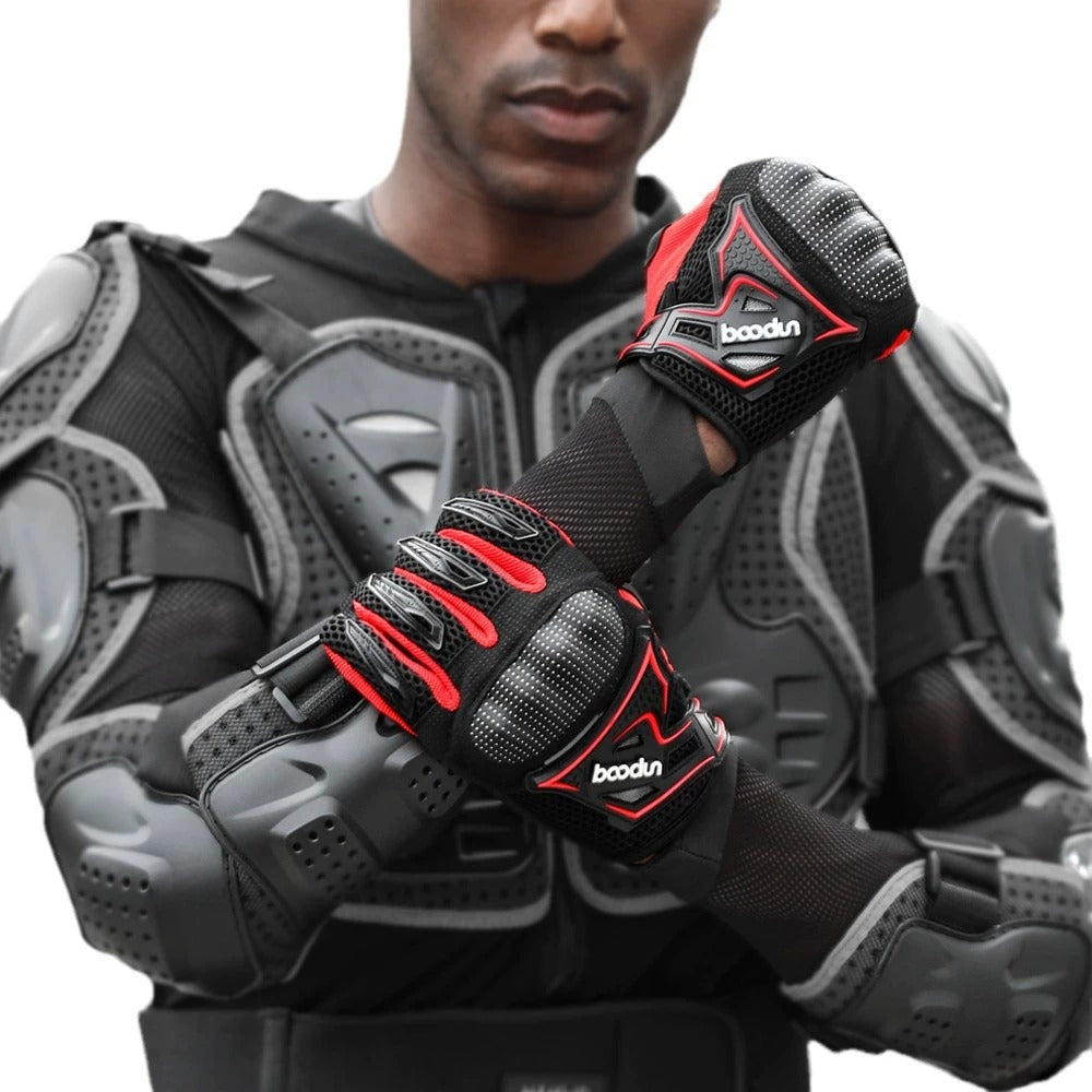 Boodun Motorradhandschuhe – Schützende, rutschfeste, taktische Reithandschuhe | 4271036