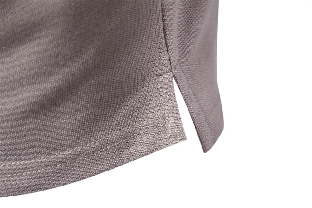 Herren-Poloshirt mit Farbverlauf und Blockfarben – Frühlings-Slim-Fit-Freizeitoberteil | PL1011