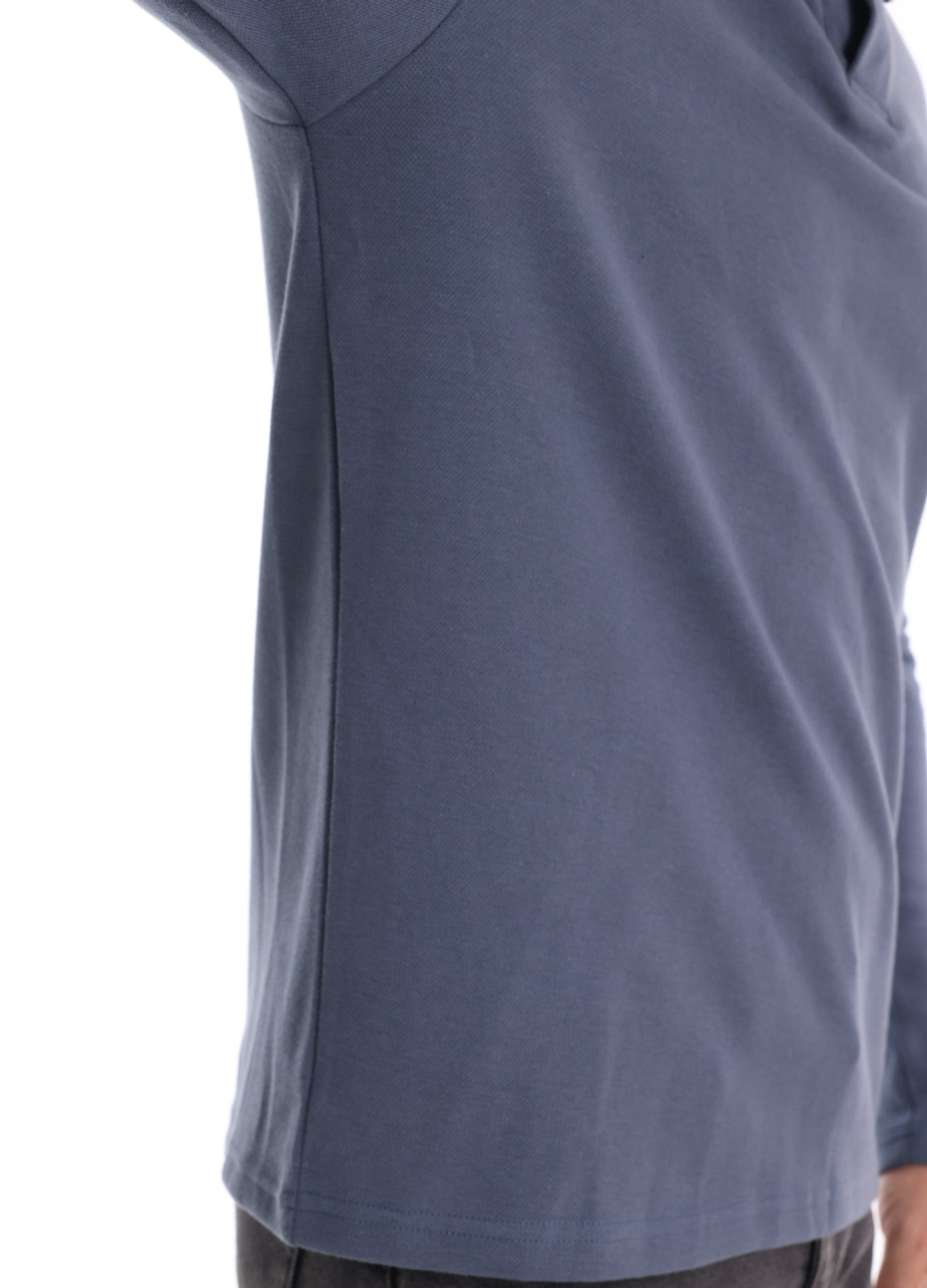 Gewaschenes Herren-Poloshirt – Langarm-Oberteil aus Baumwollmischung | Smart-Casual Herbst-Essential | PL255