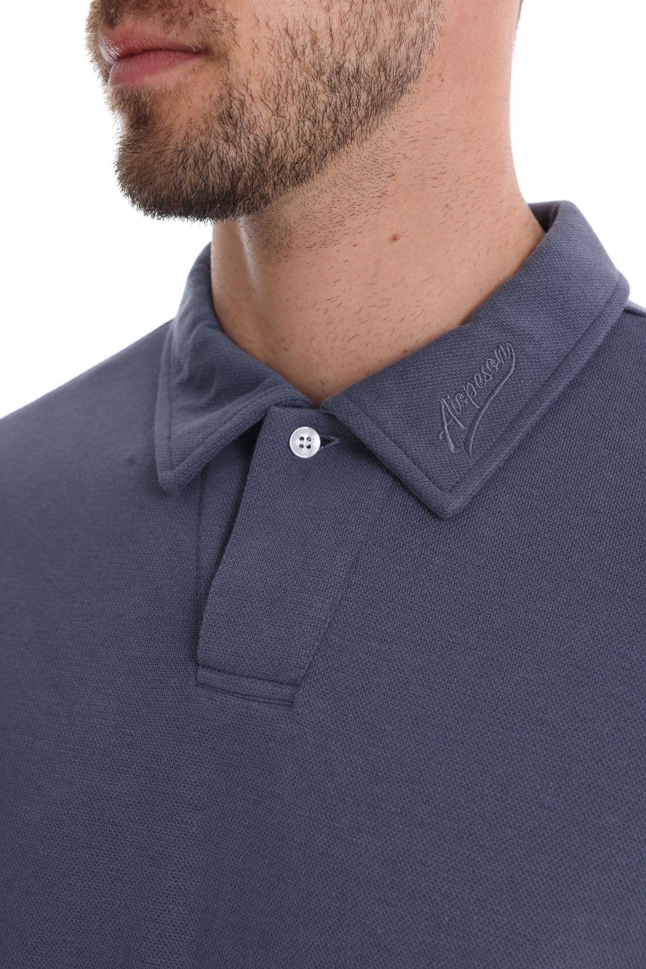 Gewaschenes Herren-Poloshirt – Langarm-Oberteil aus Baumwollmischung | Smart-Casual Herbst-Essential | PL255