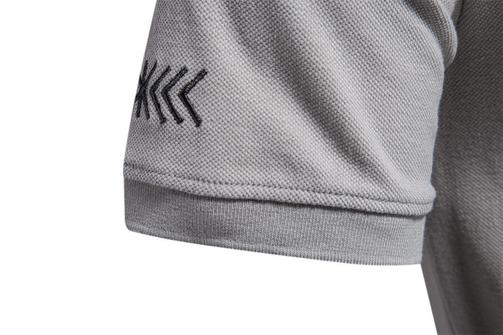 Besticktes Poloshirt aus Baumwolle für Herren – Slim-Fit-Freizeitoberteil für den Frühling 2025 | PS1012