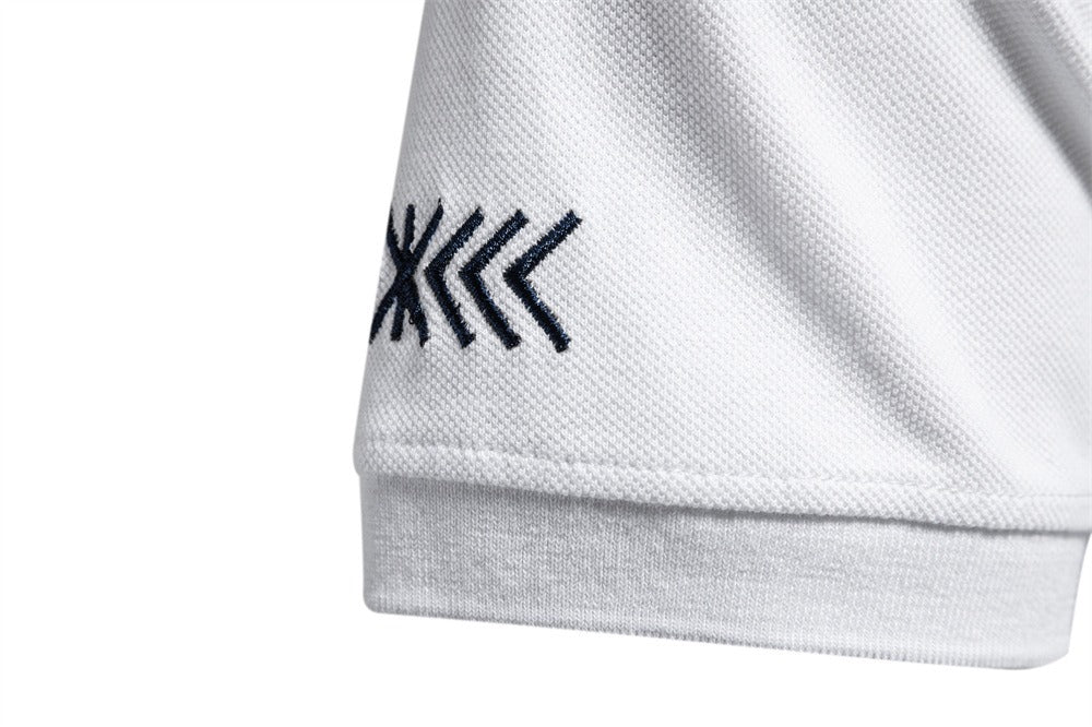 Besticktes Poloshirt aus Baumwolle für Herren – Slim-Fit-Freizeitoberteil für den Frühling 2025 | PS1012