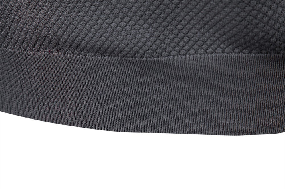 Herren-Poloshirt mit Ananas-Strickstruktur – 2025 Sommer-Kurzarmshirt mit entspannter Passform | PSD8025