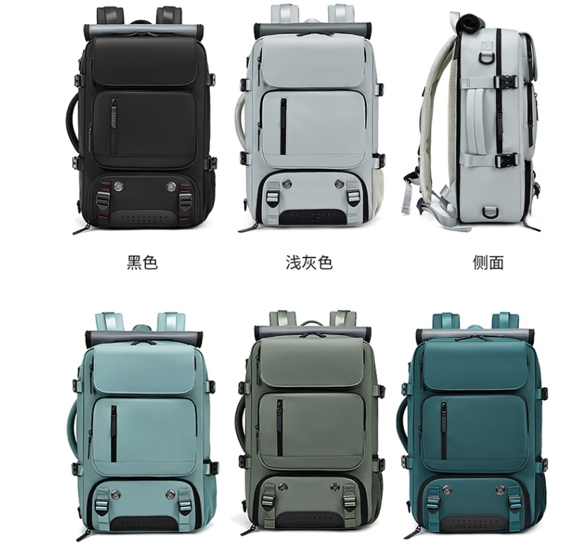 Professioneller Rucksack Geräumiger Reiserucksack Schuhfach Wasserabweisend Outdoor Wander- und Campingtasche Mehrere Taschen & Gepolsterte Schultergurte | 7798