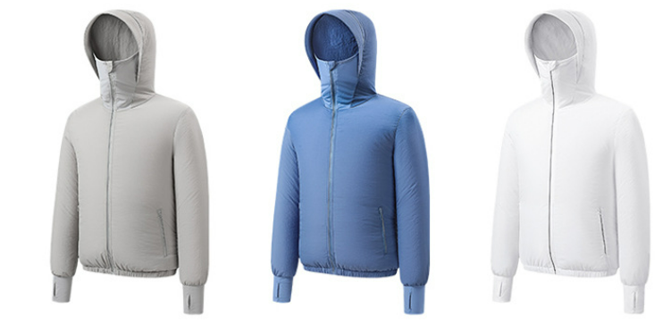 Smart Cooling Tragbare Sonnenschutzkleidung Sommer-Ventilatoranzug Klimaanlagen-Ventilatorjacke | 2362