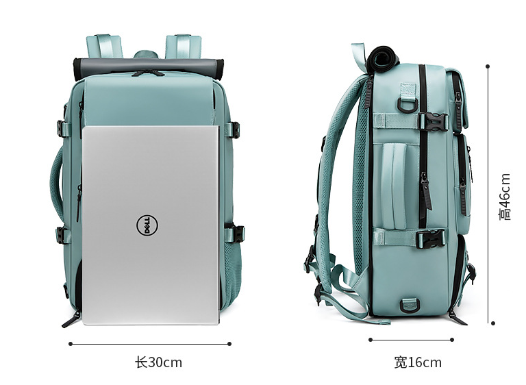 Professioneller Rucksack Geräumiger Reiserucksack Schuhfach Wasserabweisend Outdoor Wander- und Campingtasche Mehrere Taschen & Gepolsterte Schultergurte | 7798