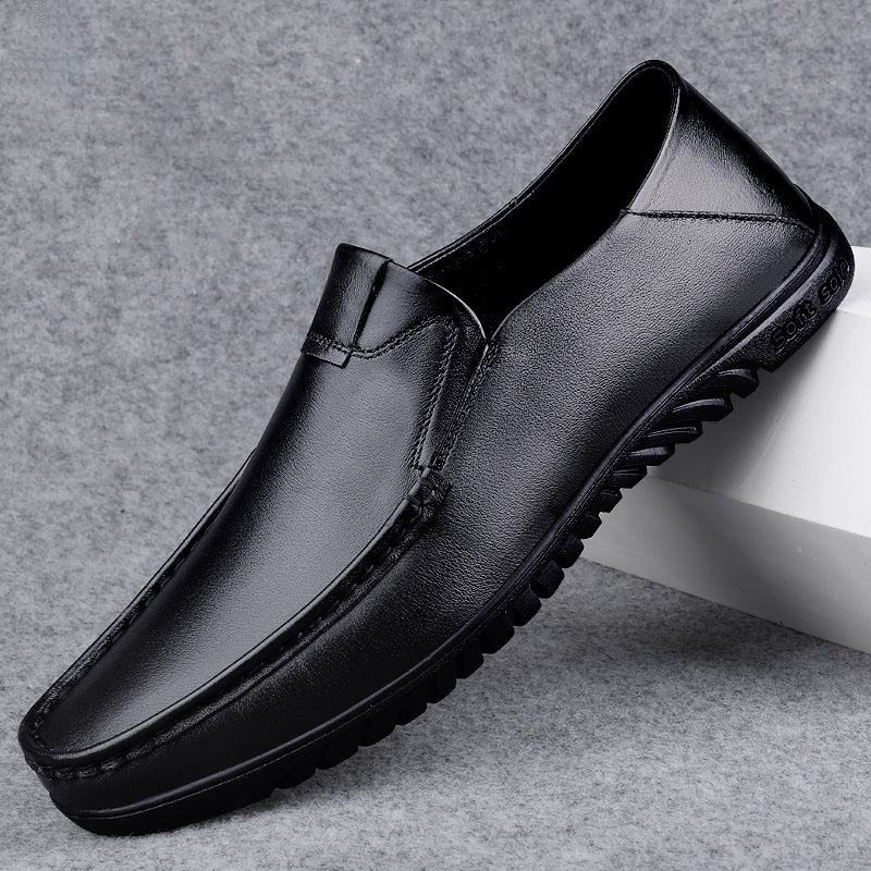 Business Lederschuhe Slip On Loafer Drive Walking Schuhe | B2102