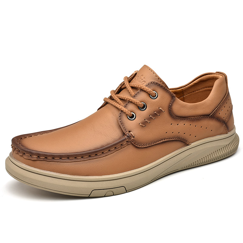 Lässige, atmungsaktive Herrenschuhe aus britischem Leder, stilvolles und bequemes Schuhwerk | B2231