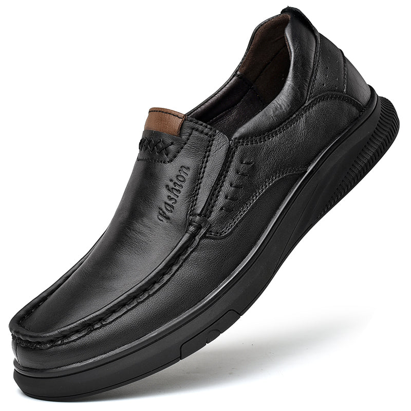Lässige, atmungsaktive Herrenschuhe aus britischem Leder, stilvolles und bequemes Schuhwerk | B2231