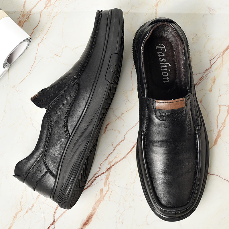 Lässige, atmungsaktive Herrenschuhe aus britischem Leder, stilvolles und bequemes Schuhwerk | B2231