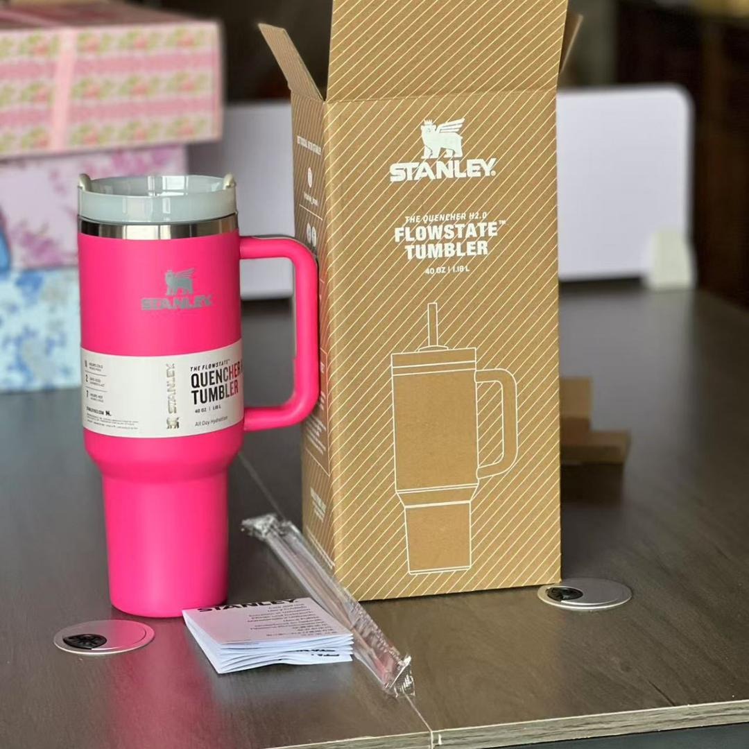 STANLEY 304 Edelstahlbecher mit Strohhalm | Stanley01