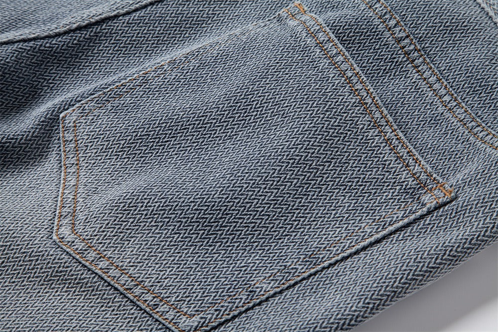 Herren Vintage Straight-Leg Denim Shorts - 2025 Sommer Mid-Thigh Casual Jeans Shorts | ST0018