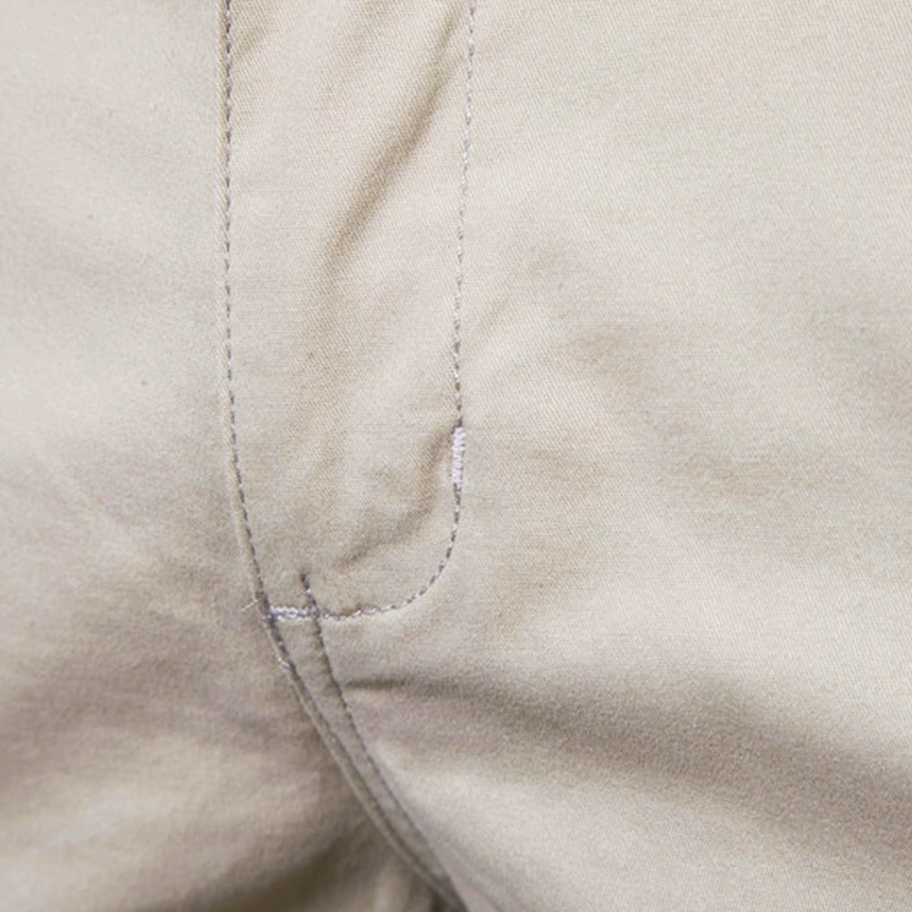 Herren Slim-Fit 5-Inch Cargo Shorts – Lässige Sommershorts aus Baumwolle (Übergrößen) | ST019