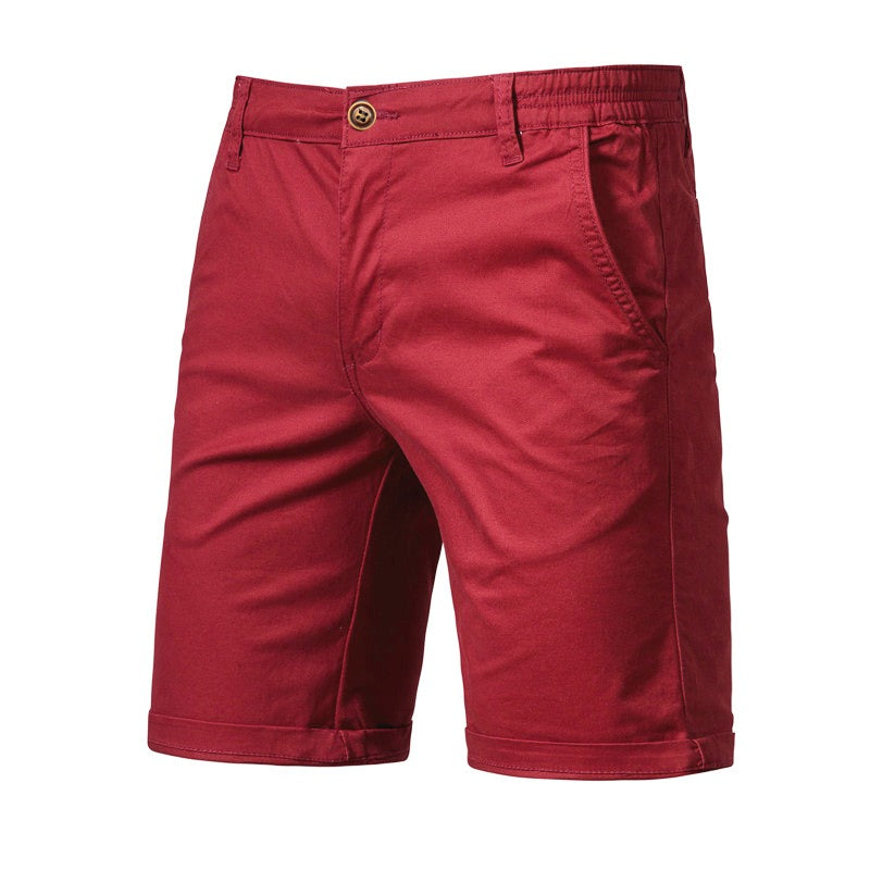 Herren Slim-Fit 5-Inch Cargo Shorts – Lässige Sommershorts aus Baumwolle (Übergrößen) | ST019