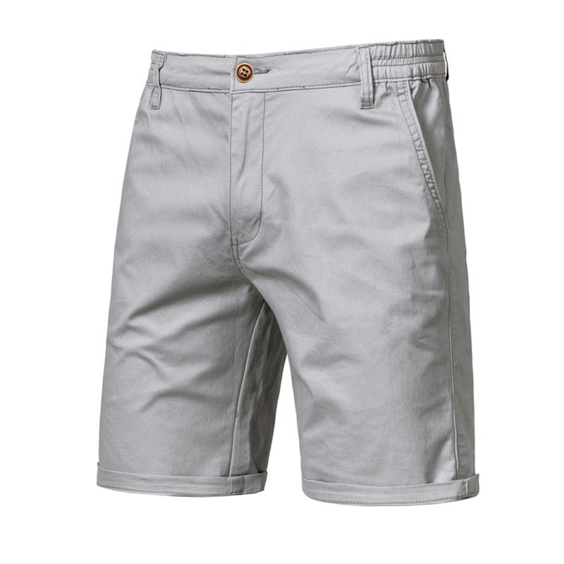 Herren Slim-Fit 5-Inch Cargo Shorts – Lässige Sommershorts aus Baumwolle (Übergrößen) | ST019