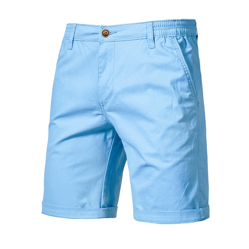 Herren Slim-Fit 5-Inch Cargo Shorts – Lässige Sommershorts aus Baumwolle (Übergrößen) | ST019